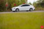 Lexus IS F on Vossen Wheels (VFS-10) 2017 года